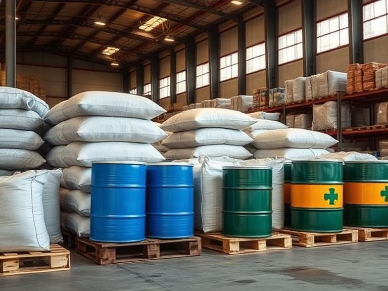 Manufacturing Raw Material Shipment
